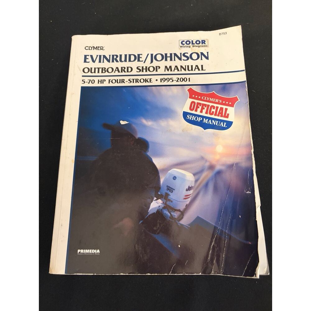 Evinrude/Johnson Outboard Motor Shop Manual 5-70 HP Four-Stroke 1995-2001